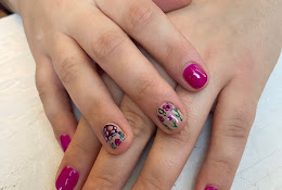 Black Cat Nail Design